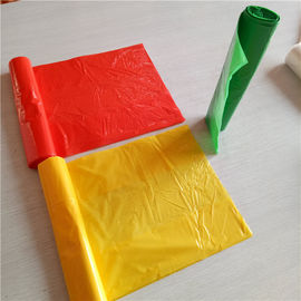 प्लास्टिक रीसाइक्लिंग बिन लाइनर, रंगीन कचरा बैग 5.5 - 25 एमआईसी मोटाई