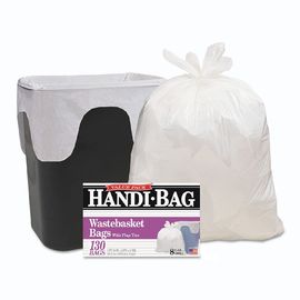 हैंडी प्लास्टिक स्टार सील बैग सफेद रंग एचडीपीई सामग्री 5.5 - 25 एमआईसी मोटाई