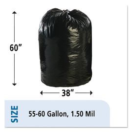 1.5 मिलीलीटर प्लास्टिक रीसाइक्टेबल कचरा बैग कंपोस्टेबल कॉर्नस्टार सामग्री