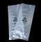 रीसाइक्लिंग एलडीपीई साफ़ फ्लैट हीट सील बैग, पारदर्शी पॉली फूड बैग