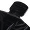 ब्लैक एम्बॉस्ड हेवी ड्यूटी टी शर्ट बैग 0.67 मिल लाइटवेट उच्च स्थायित्व