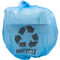 ग्रेवर प्रिंटिंग प्लास्टिक कचरा बैग 40 &amp;quot;एक्स 46&amp;quot; ब्लू टिंट रैखिक कम घनत्व