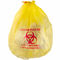 37 &amp;quot;एक्स 50&amp;quot; पीला संक्रामक अपशिष्ट बैग, एचडीपीई सामग्री चिकित्सा अपशिष्ट निपटान बैग