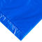 भारी शुल्क प्लास्टिक टी शर्ट शॉपिंग बैग ब्लू रंग फ्लैट प्रकार अनुकूलित आकार